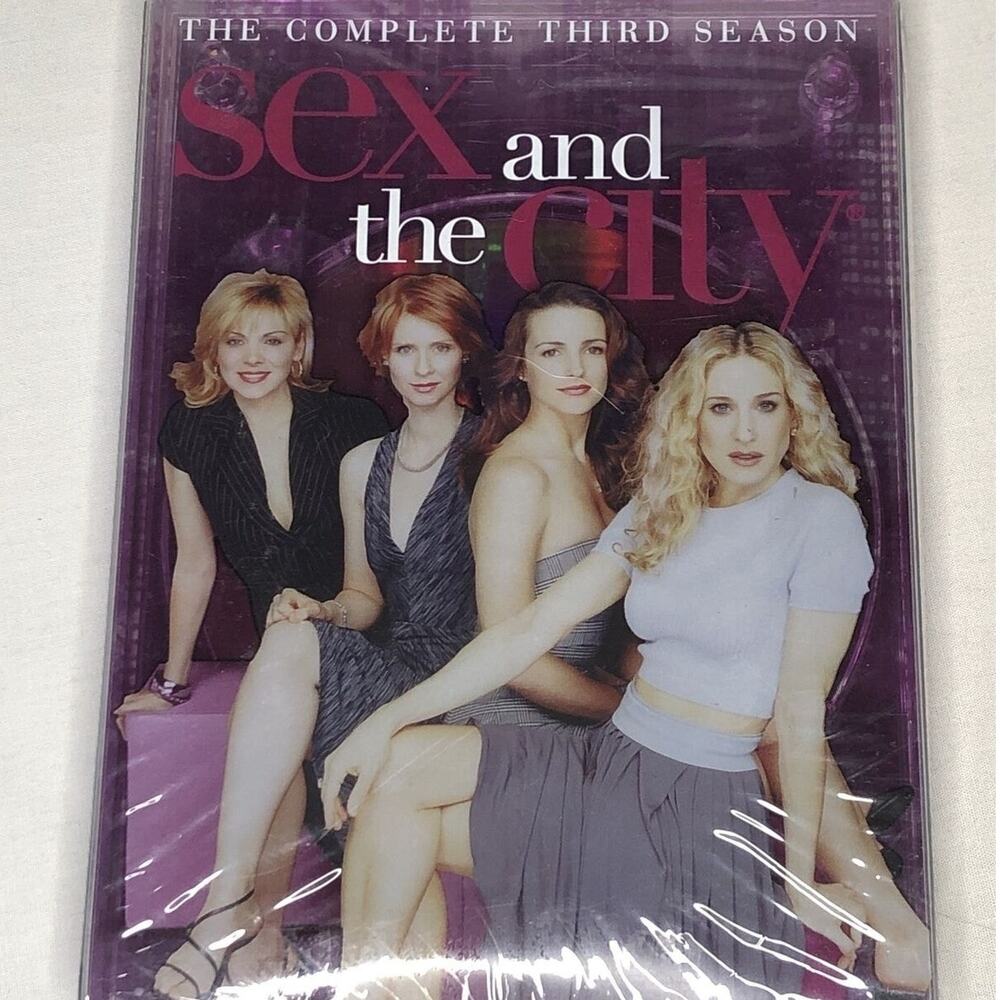 Sex and the City: The Complete Third Season (DVD, 2002, 3-Disc Set) New Sealed